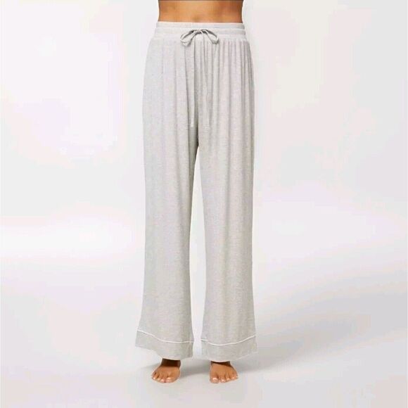 Rachel Parcell Ribbed Pull-On Pant Heather Gray Size Small NWT - Picture 1 of 11